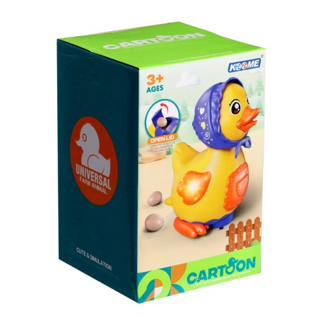 Catcam "Duck-Nesushka", sound effects, lays eggs-11