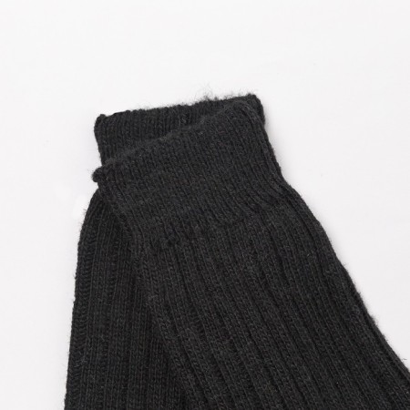 Socks men's woolen color black rubber, size 25-1