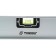Aluminum tundra level "Rail", 3 eyes (1 rotary), 1800 mm
