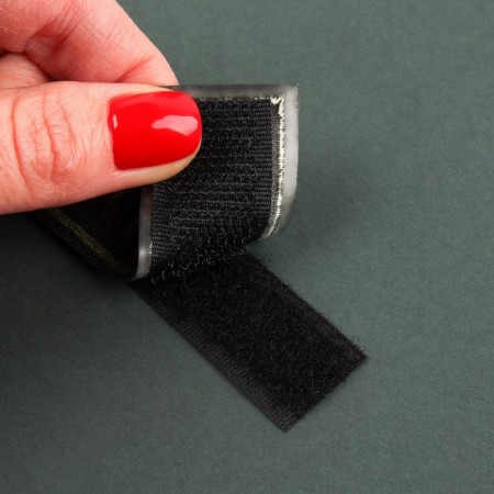 Chevron on Velcro “Blood Group I Positive”, 12 × 2.55 cm, Khaki color-3