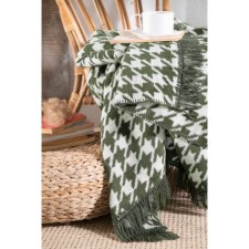 Rocket blanket, size 150x200 cm, green
