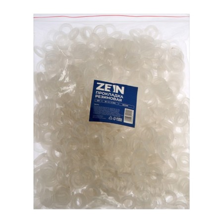 Rubber Zein, 3/4 ", 25 x 5 x 4 mm, white-1