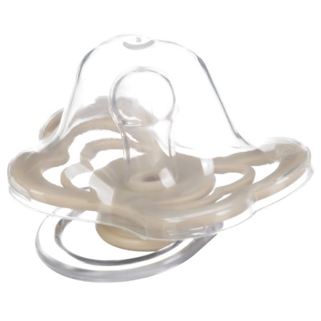 Nipple - Silicone dummy classic, from 0 months., Beige color-6