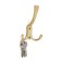 Hook furniture tundra TKT003 Light, three -rod, matte gold