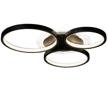 Causteen with PDU "Monroe" 4XLED 120W 3000-6000K Black 56x46x7 cm Bayerlux-1
