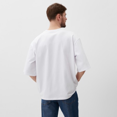 Men's T -shirt MIST Not Found, size 46, white-3