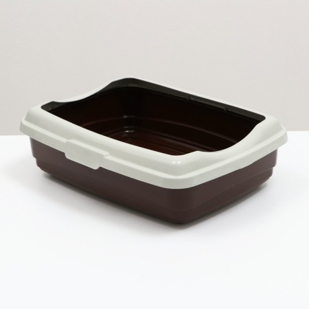 The tray is large with the side of Atlantis "Standard", 43 x 33 x 12.5 cm, chocolate