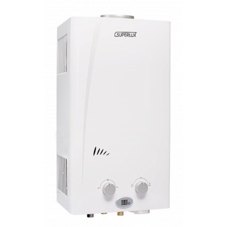 Superlux 10L CF NG water heater, flow, 19.2 kW, white-1