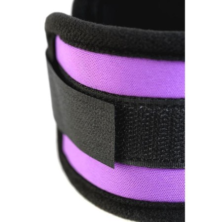 Shackles on the feet of neoprene, purple, 27 cm-4