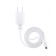 Devia Smart Charm, USB, 1 A, Lightning cable, white