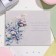 Postcard "Beloved Sister!" Glitter, Congrev, Blue Background, 12.5x19.4 cm