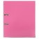 A4, 50 mm, calligrata, PVC, embossing "flax", metal edging, pocket for a spine, collected, pink, mix