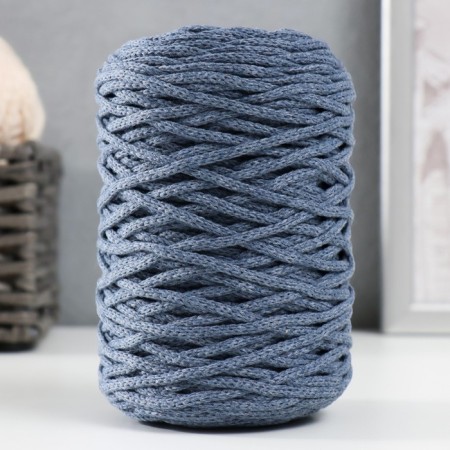 Knitting cord without core 70% cotton, 30% polyester width 3mm 100m/160 ± 10g (113)