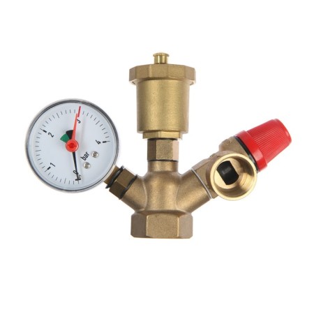 ZEIN security group, for heating boilers, 1 ", compact-2