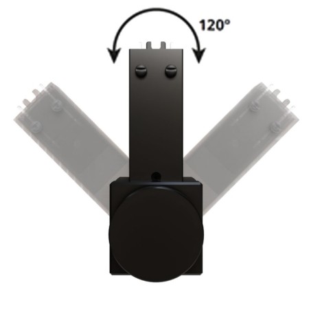 Connector for suspended installation Arte Lamp Rapid-CCCESSORES A615006H, 4.4x10.2x5.5 cm, black-1