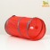 Tunnel for cats with a toy, 50 x 25 cm, red
