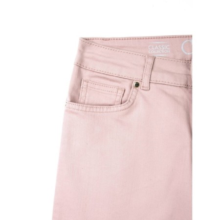 Direct women's jeans with effect “Instant Correction of the abdomen” CONTE ELEGANT, size M, pink color-4
