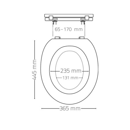 Generation toilet seat, with a children's liner-2