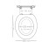 Generation toilet seat, with a children's liner
