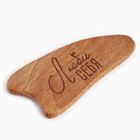 Gaasha’s scraper for the face “Love Him”, 11 × 5 cm, Book-1