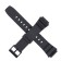 Watch strap, 18 mm AE1200, silicone, L-22.5 cm, black