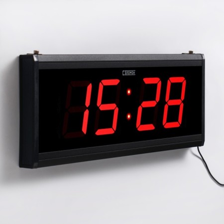 Electronic wall clock "Solomon", 48 x 19 x 3 cm-2
