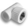 Combined Aqualink, polypropylene tee, d = 25 mm x 1/2 ", internal thread