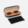 Case for glasses on the cracker, the color is blue