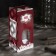 LED figure “White Lantern with candles” 5.5 × 13 × 5.5 cm, plastic, batteries AG13x3, glow warm white