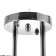 Svetogor chandelier "Adele" 2x40W E27 chrome