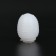 Masturbator EGG OKI-hips, embossed, in a case for storage, purple