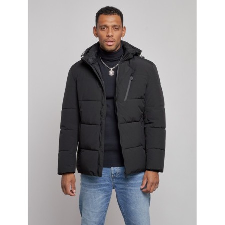 Male Winter jacket, size 56, black color-6