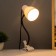 Lumber of the desktop on the clothespin 1x40W E14 white