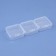Air man, 4.5 × 4.5 × 2 cm, 1 section, packing - 3 pcs, color transparent