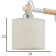 Bra 1070/1wt E27 60W white 25x15x18 cm