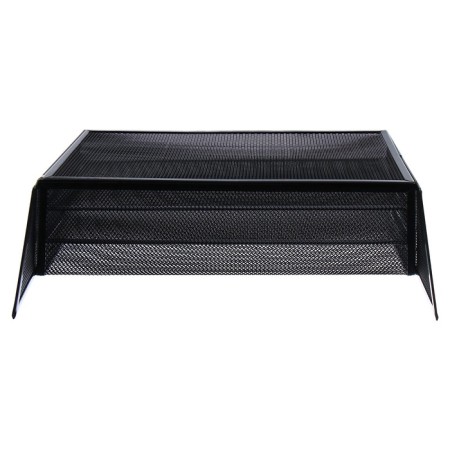 Vertical, desktop tray, 3 compartments, mesh, metal, black-6