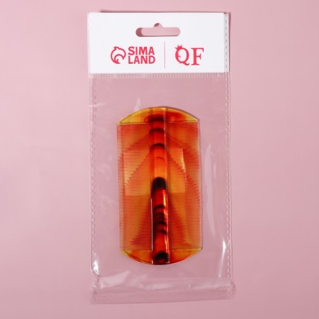 The comb is bilateral, 10.5 × 5 cm, the color "amber"-3