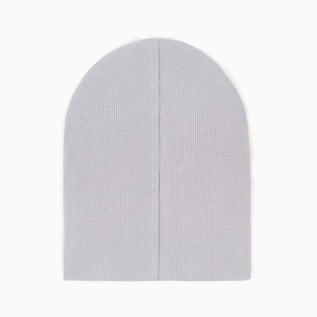 Hat for the girl is two-layer, the color is gray melange/unicorn, size 54-58-3