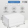 Self -charging box "Postal", white, 40 x 27 x 18 cm