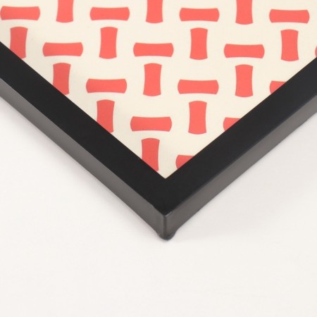 Photo frame plastic in 8 photos 10x10, 10x15, 13x18 cm "&" Black 50.5x51.5x2 cm-1