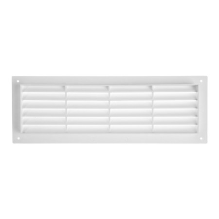 Radiator grate Zein Lux l1337, 130 x 370 mm, white-3