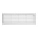 Radiator grate Zein Lux l1337, 130 x 370 mm, white