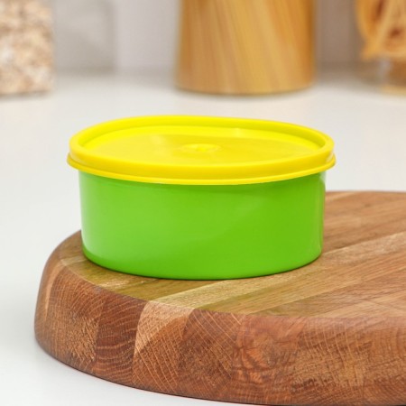 Drill container 450 ml with a sealed lid, color mix-3