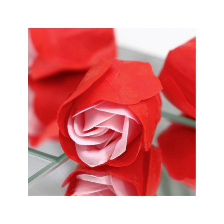 Soap roses, red-pink, set 24 pcs.-5