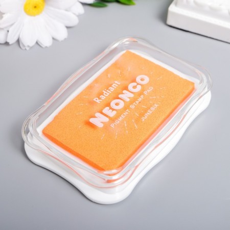 Stamping pillow neon "orange" 1.9x6.7x10 cm-1