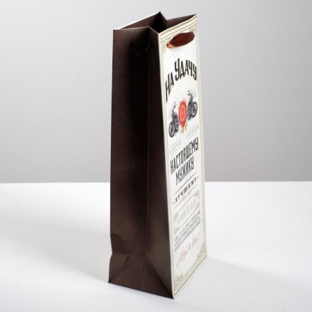 Gift package for a bottle, packaging, “real peasant”, 36 x 13 x 10 cm-2