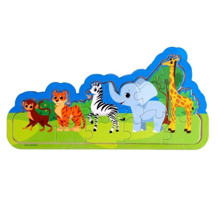 Puzzles on the substrate "Africa"-6