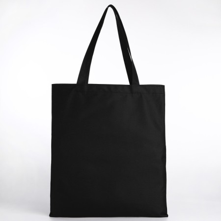 Textile chover with embroidery Bee, 40x35 cm, black-5