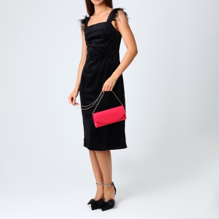 Female bag on magnet, color fuchsia-7