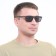Sunglasses "OneSun", UV 400, pipe 14 cm, width 14.5 cm, 4.3 x 5.7 cm